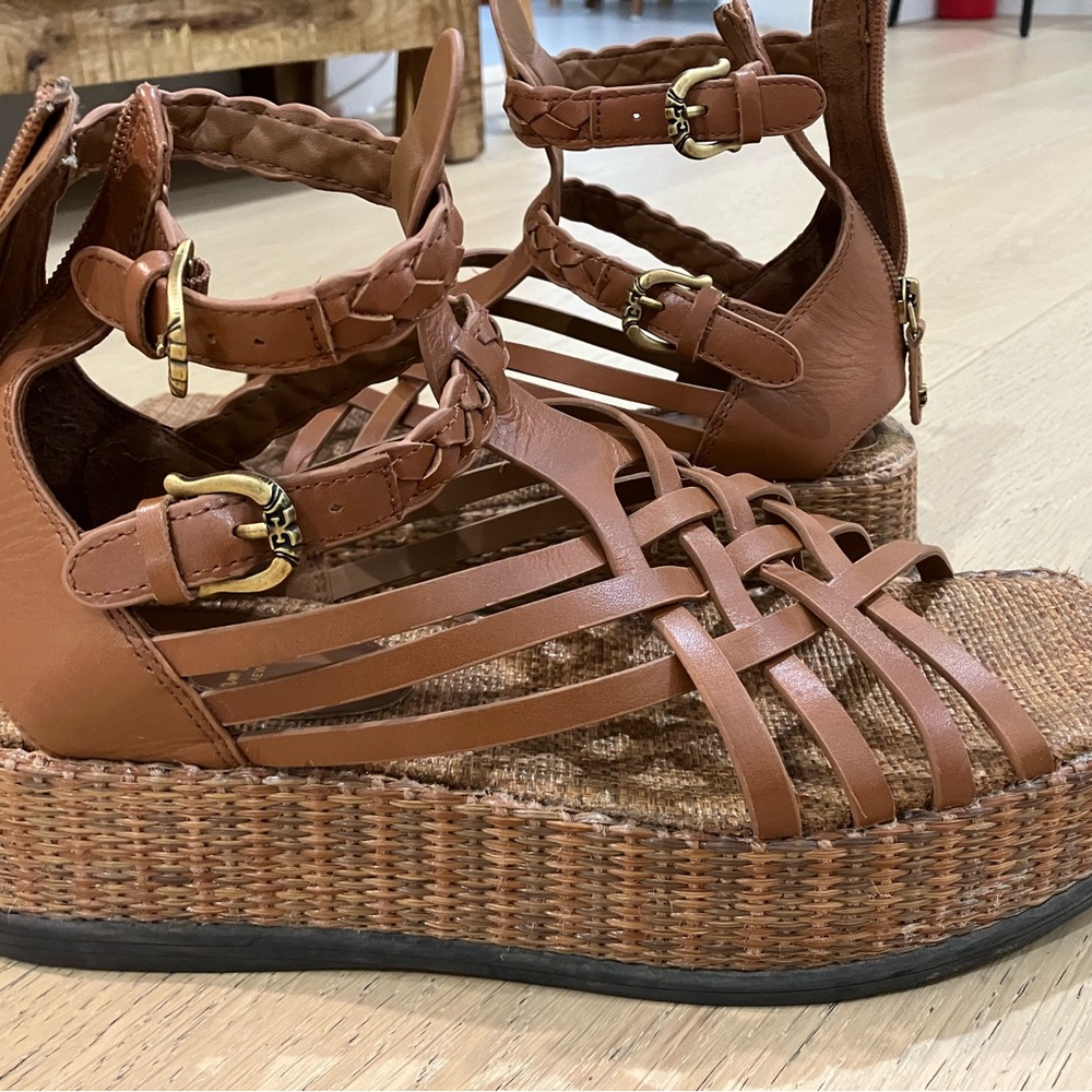 Sam Edelman: Nicki Platform Sandals Sz. 9 - Picture 5 of 7